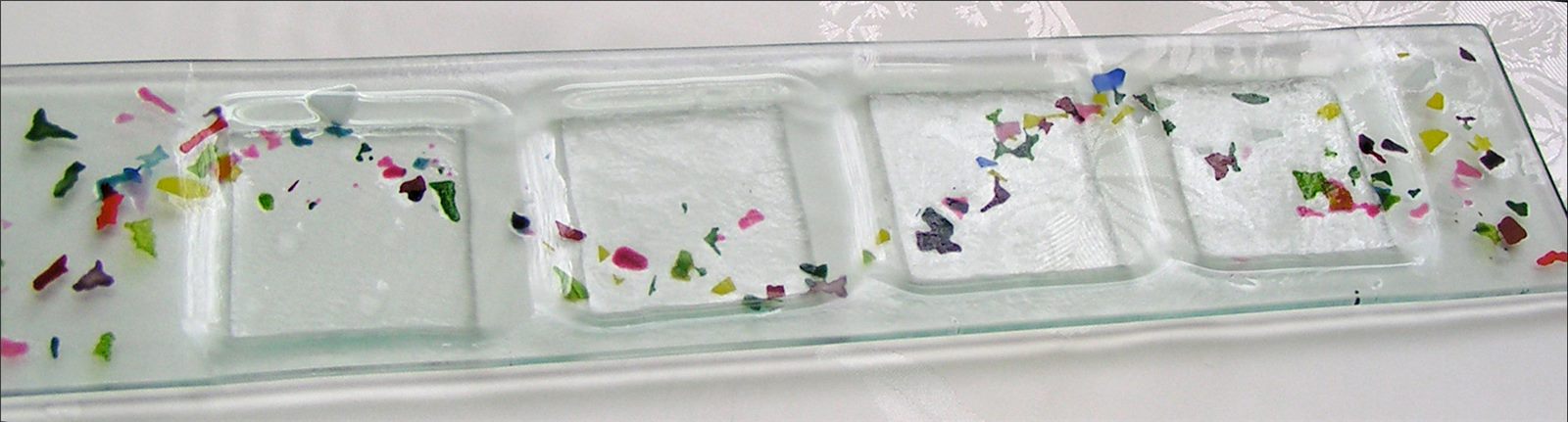 Plates & Salt Trays — fused glass — recycled & new by Patti Wessman, photo 5 of 5